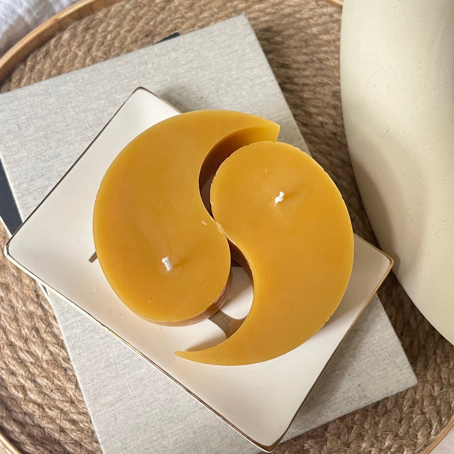 Yin Yang candle