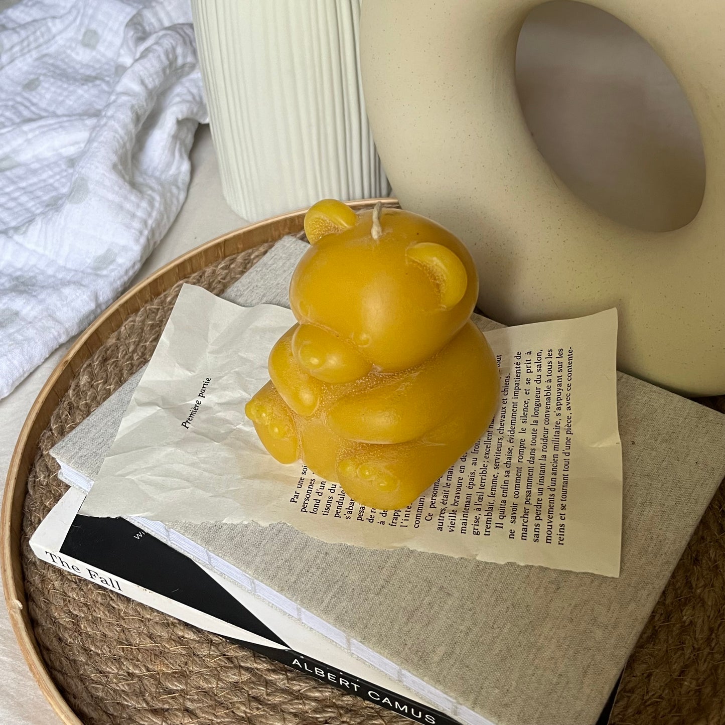 Teddy Bear candle