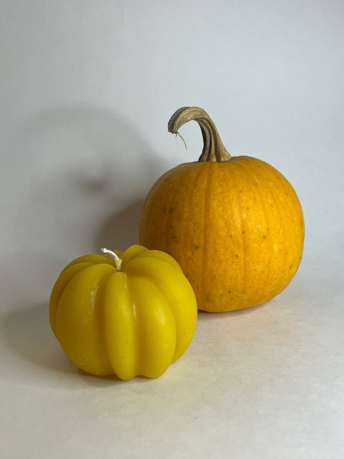 Fall Pumpkin Beeswax Candle