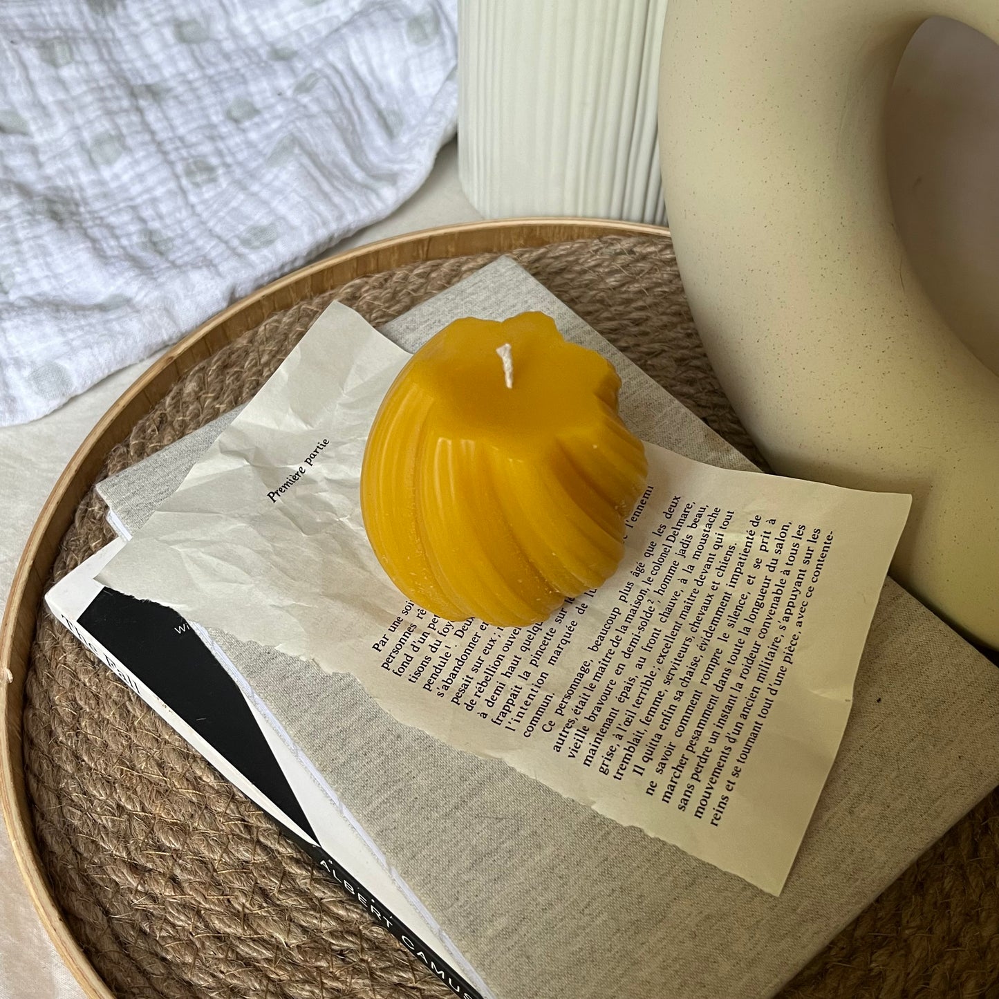 Swirl candle