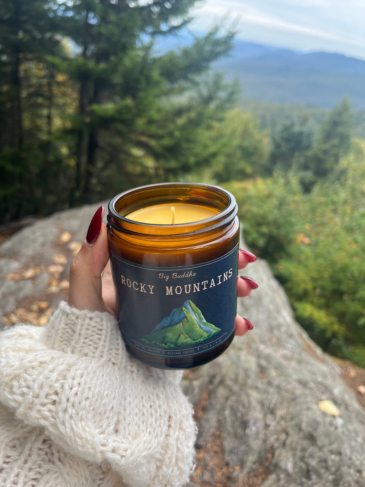Rocky Mountains 8 oz candle