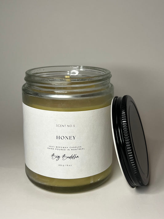Honey / unscented candle 8oz