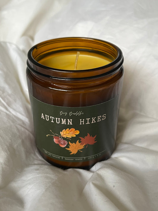 Autumn Hikes 8 oz candle