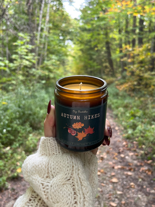 Autumn Hikes 8 oz candle