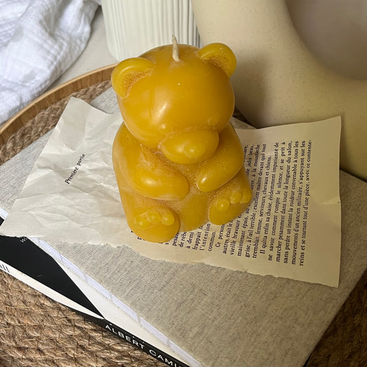 Teddy Bear candle