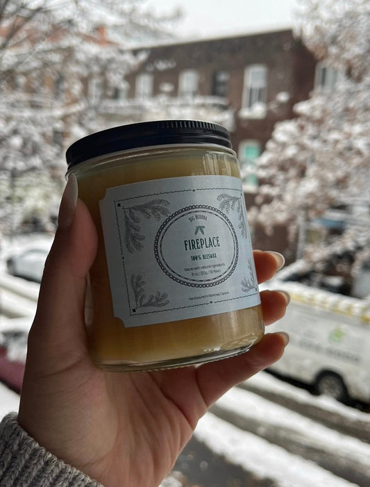 Fireplace 8 oz candle