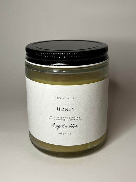 Honey candle 8oz