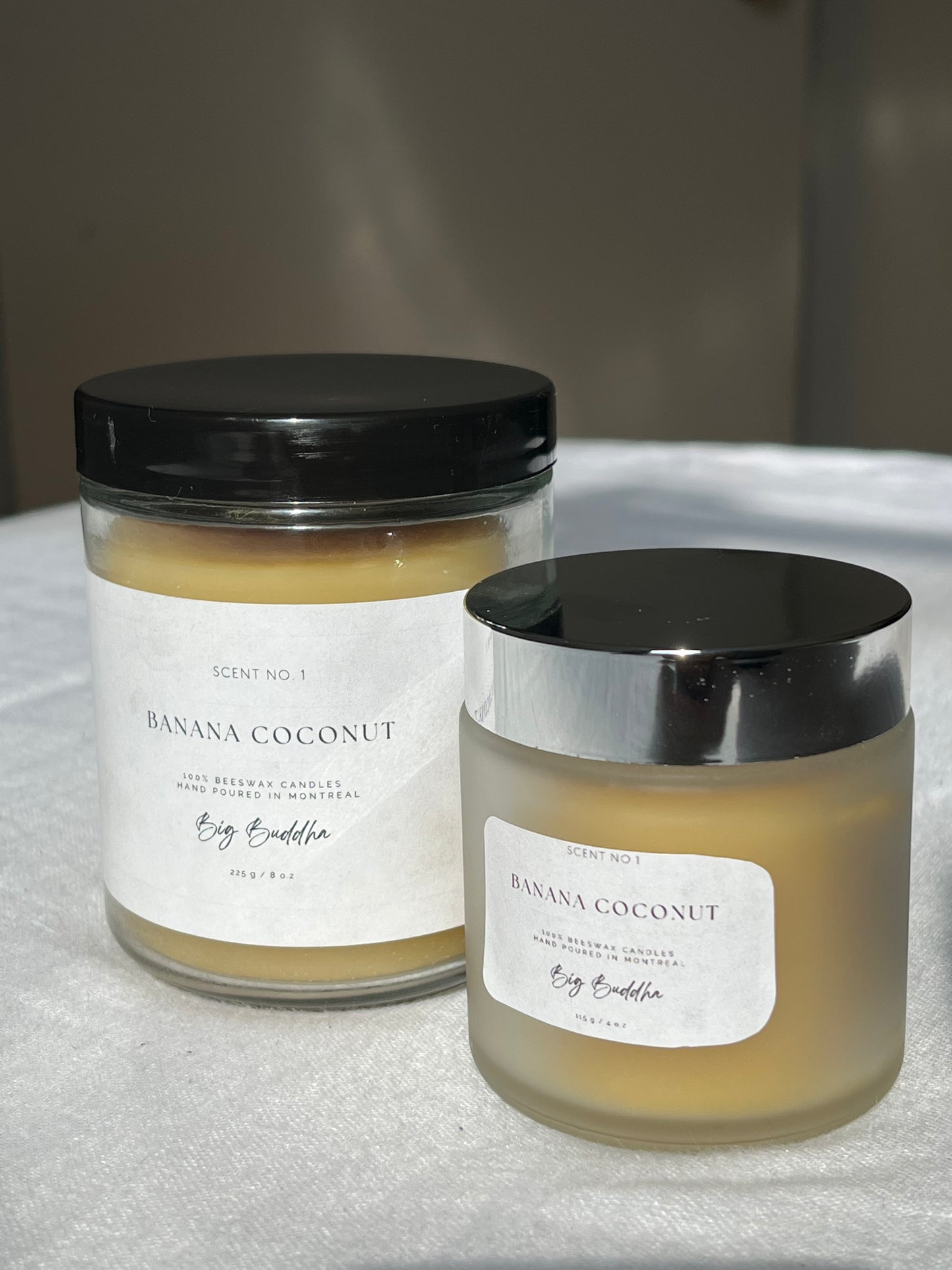 Banana coconut candle 8 oz