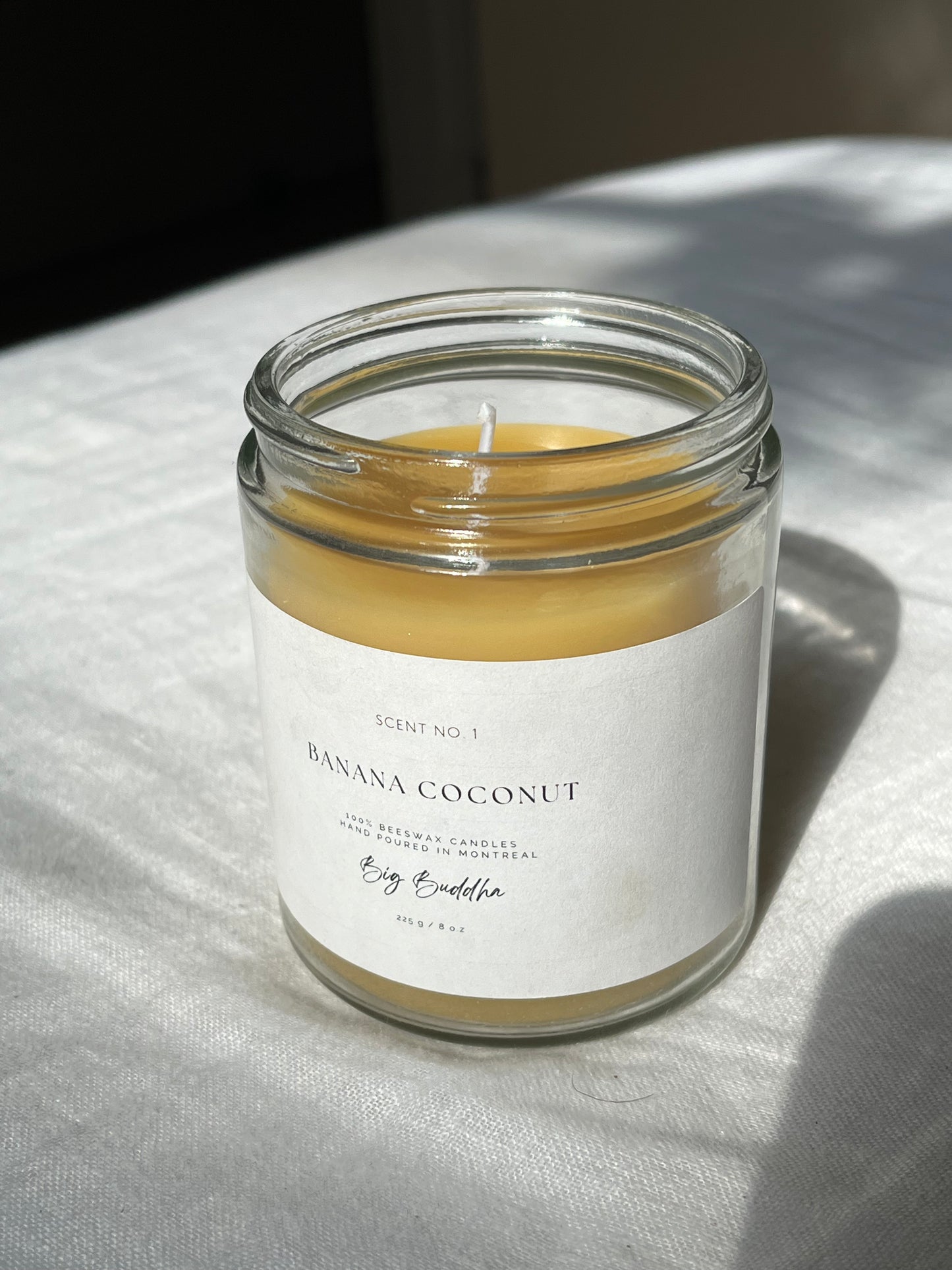 Banana coconut candle 8 oz